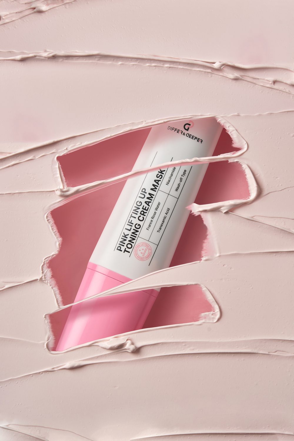 Pink Lifting Mask smear